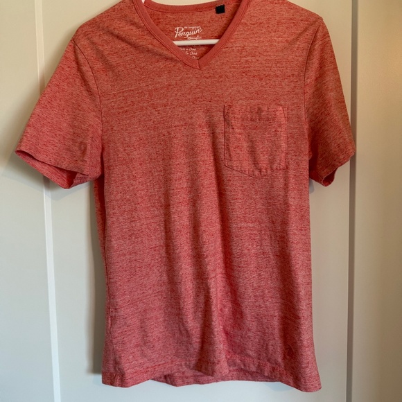 Original Penguin Vneck Tee Shirt - Picture 1 of 3